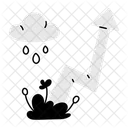 Heavy Rain Rainy Cloud Weather Forecast Icon