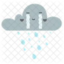 Heavy Rain Rain Weather Icon