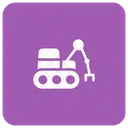 Crane Forklift Lifter Icon