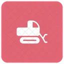 Crane Lifter Bulldozer Icon
