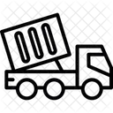 Heavy Vehicle Construction Equipment Industrial Machine Icon