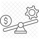 Hebelwirkung  Symbol