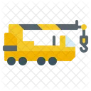 Heben Kran LKW Symbol