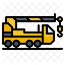 Heben Kran LKW Symbol