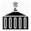 Heben von Containern  Symbol