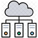 Cloud Informatique A Distance Icône