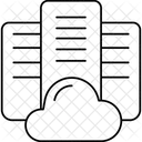 Hébergement Web  Icône