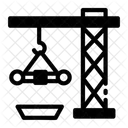 Hebezeug Turmdrehkran Portalkran Symbol