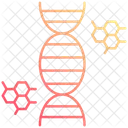 Hebras De Adn Cromosoma Adn Icono