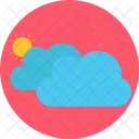 Deletrear Tiempo Nube Nubosidad Icono