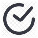 Hecho Marcar Marcar Icono