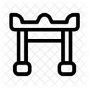 Hecke Pflanze Grun Symbol