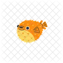 Hedgehog Fish Needles Icon