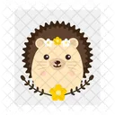 Hedgehog Animal Cute Icon