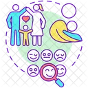 Heed child feelings  Icon