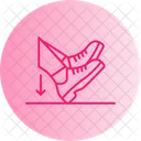 Heel Dig Shoe Tap Tap Dance Move Icon