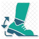 Heel Drop Shoe Tap Tap Dance Move Icon