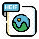 Heif Files And Folders File Format Icon