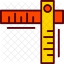 Height Measure Ruler Icon