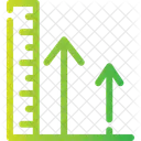 Height Stature Growth Icon