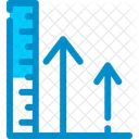 Height Stature Growth Icon