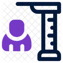 Height Measure Altitude Icon