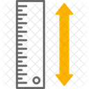 Height Measurement Measure Height Measure Icon