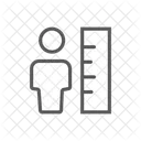 Height Meter Hospital Icon Icon