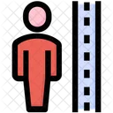 Justice Height Scale Icon