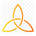 Heilige Dreifaltigkeit Triquetra Katholisch Symbol