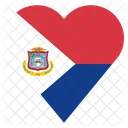 Sint Maarten Flagge Symbol