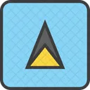 St Lucia Land Symbol