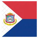 Sint Maarten Flagge Symbol