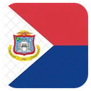 Sint Maarten Flagge Symbol