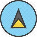 St Lucia Land Symbol