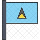 St Lucia Land Symbol