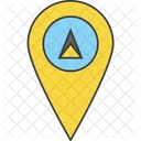 St Lucia Land Symbol