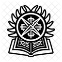 Heiliges Buch Magisch Heidnisch Symbol