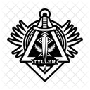 Heiliges Schwert Dolch Freimaurer Symbol