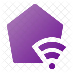 WLAN zuhause  Symbol