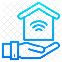 WLAN Zu Hause Smart Home Zuhause Symbol