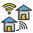 WLAN zuhause  Symbol