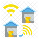 WLAN zuhause  Symbol