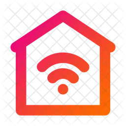 WLAN zuhause  Symbol