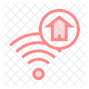 WLAN zuhause  Symbol