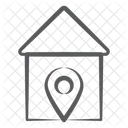 Hausstandort Heimatstandort GPS Symbol