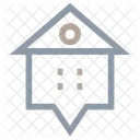 Zuhause Standort Haus Symbol