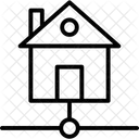 Heimnetzwerk Heimnetzwerk Vernetzung Icon
