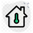 Temperatur Haus Symbol