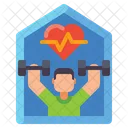 Heimtraining Training Ubung Symbol